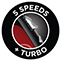 5 velocità e funziona Turbo